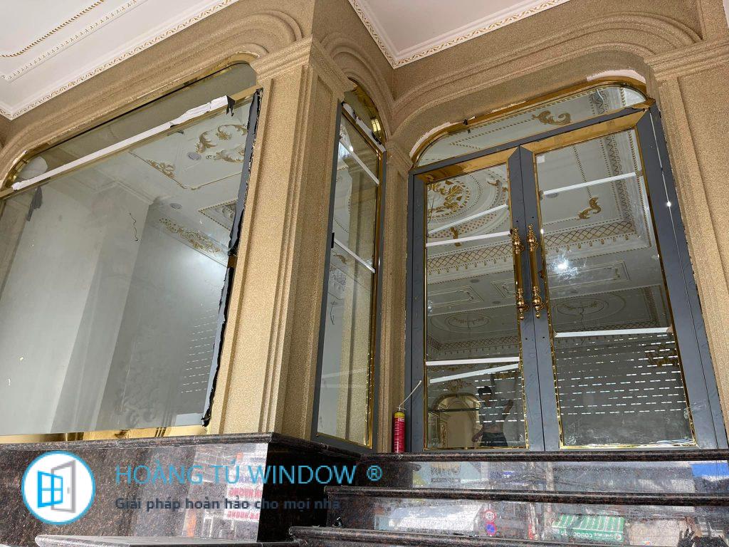 DỰ ÁN THI CÔNG INOX VÀNG TẠI SPA CẦN THƠ