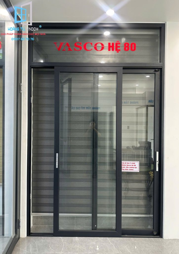 Cửa đi lùa Vasco hệ 80