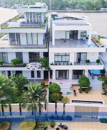 HOÀN THIỆN CÔNG TRÌNH VILLA HIỆN ĐẠI